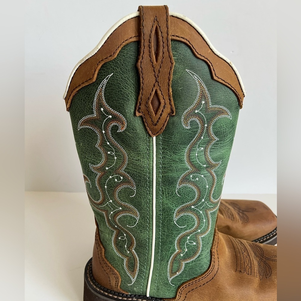Justin Gypsy Raya Western Cowgirl Boots Brown Size 6.5 - Picture 7 of 11